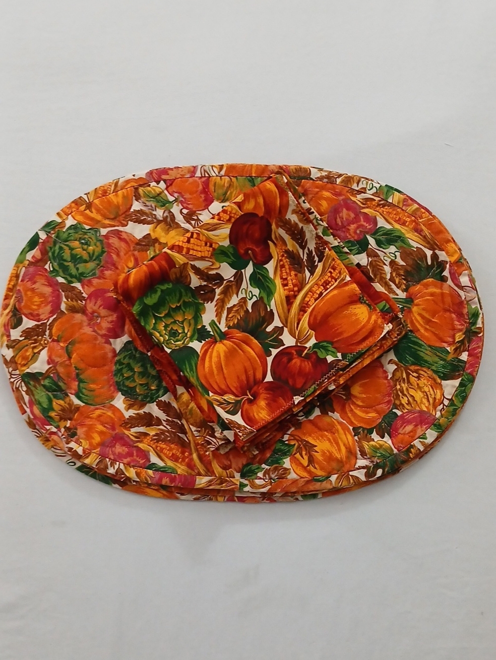 Handmade Fall Placemat/Napkin Set